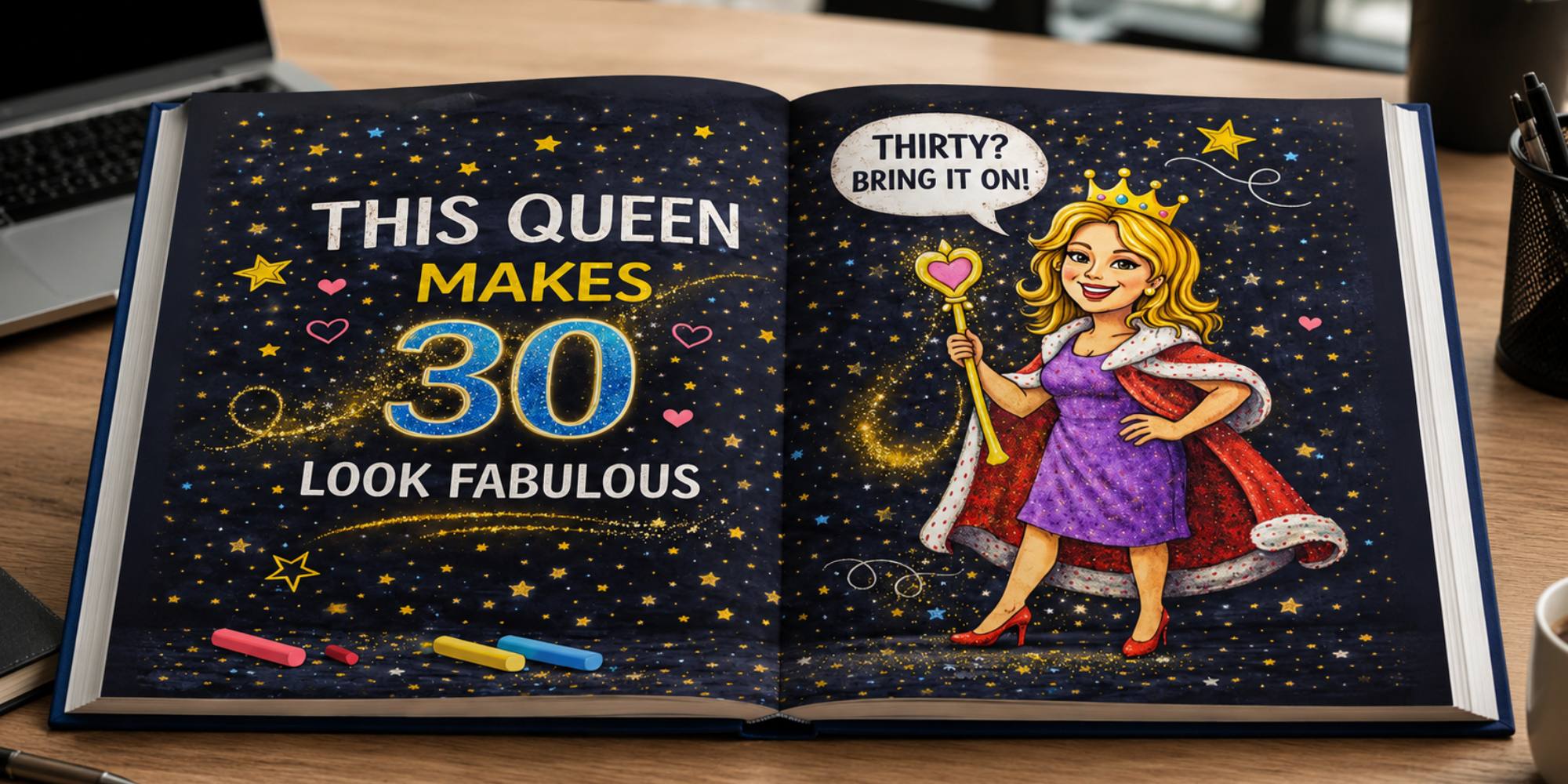 30 jaar quote sfeerblad vriendenboek verjaardag