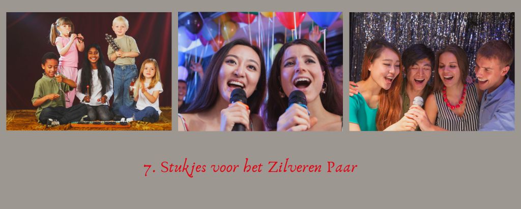 07 idee 7 feest zilveren huwelijk speeches optredens stukjes