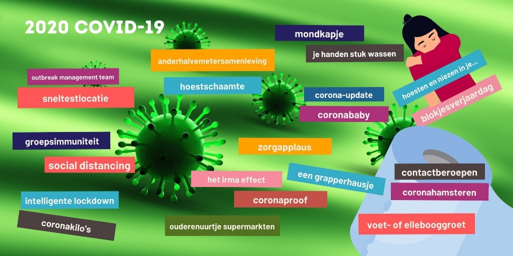 coronawoorden sfeerblad