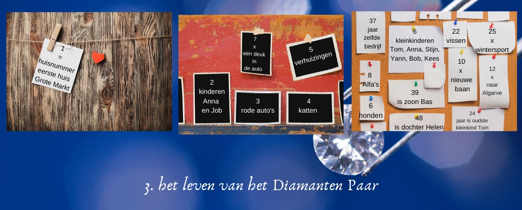 diamanten huwelijk 3 leven van het diamanten paar