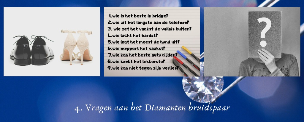 diamanten huwelijk 4 vragen aan het diamanten bruidspaar