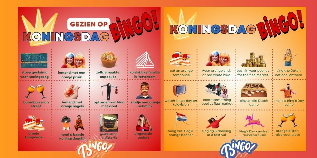 speciaal voor koningsdag