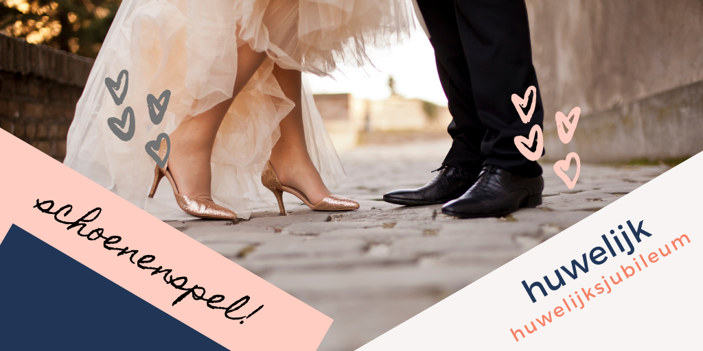 schoenenspel voor huwelijk en huwelijksjubileum