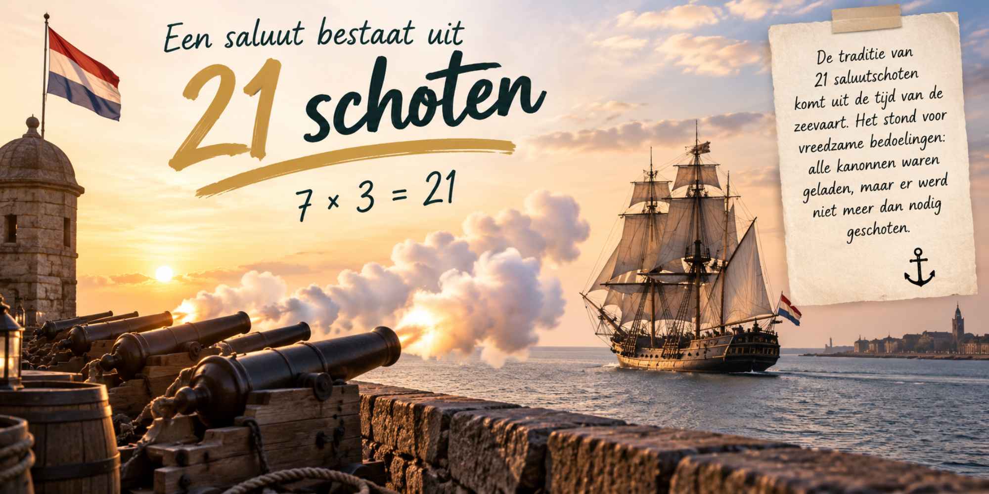 21 saluutschoten en de oorsprong van het 21-schotensaluut