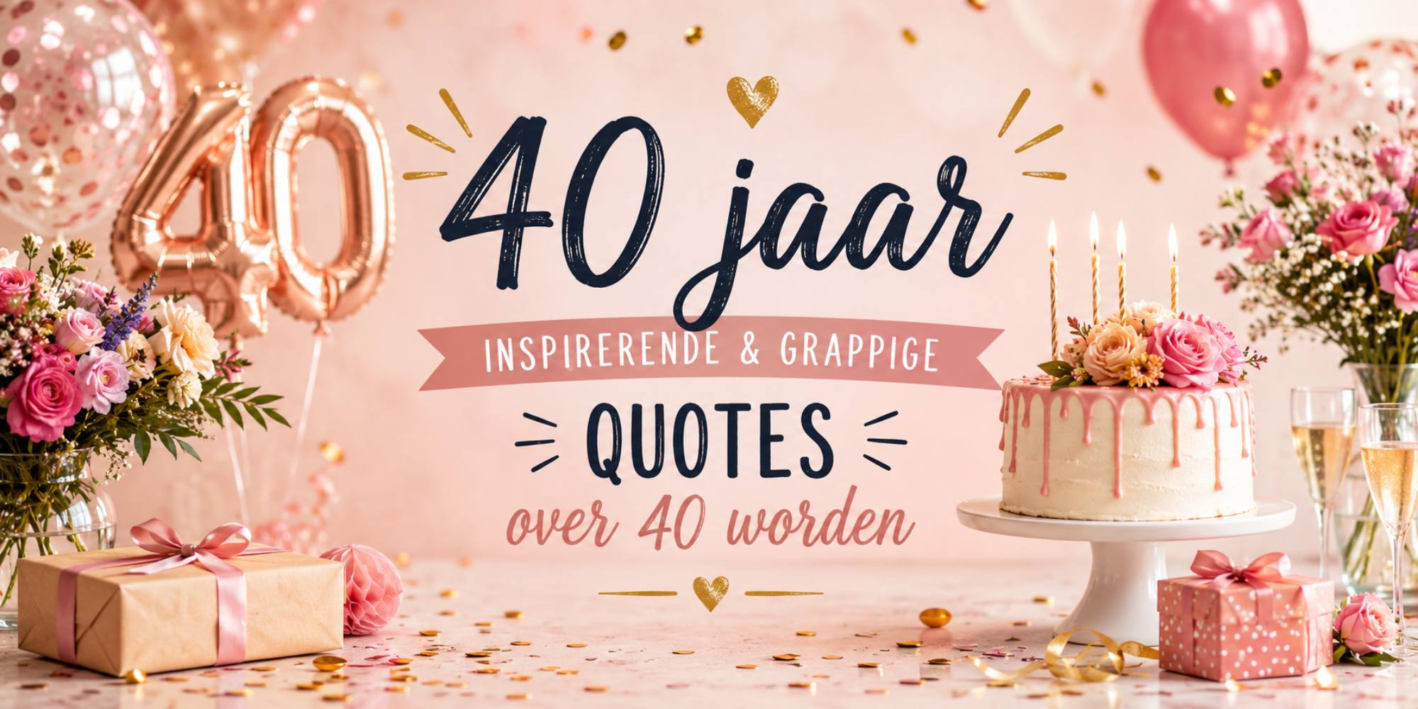 uitspraken & quotes voor en over 40 jaar