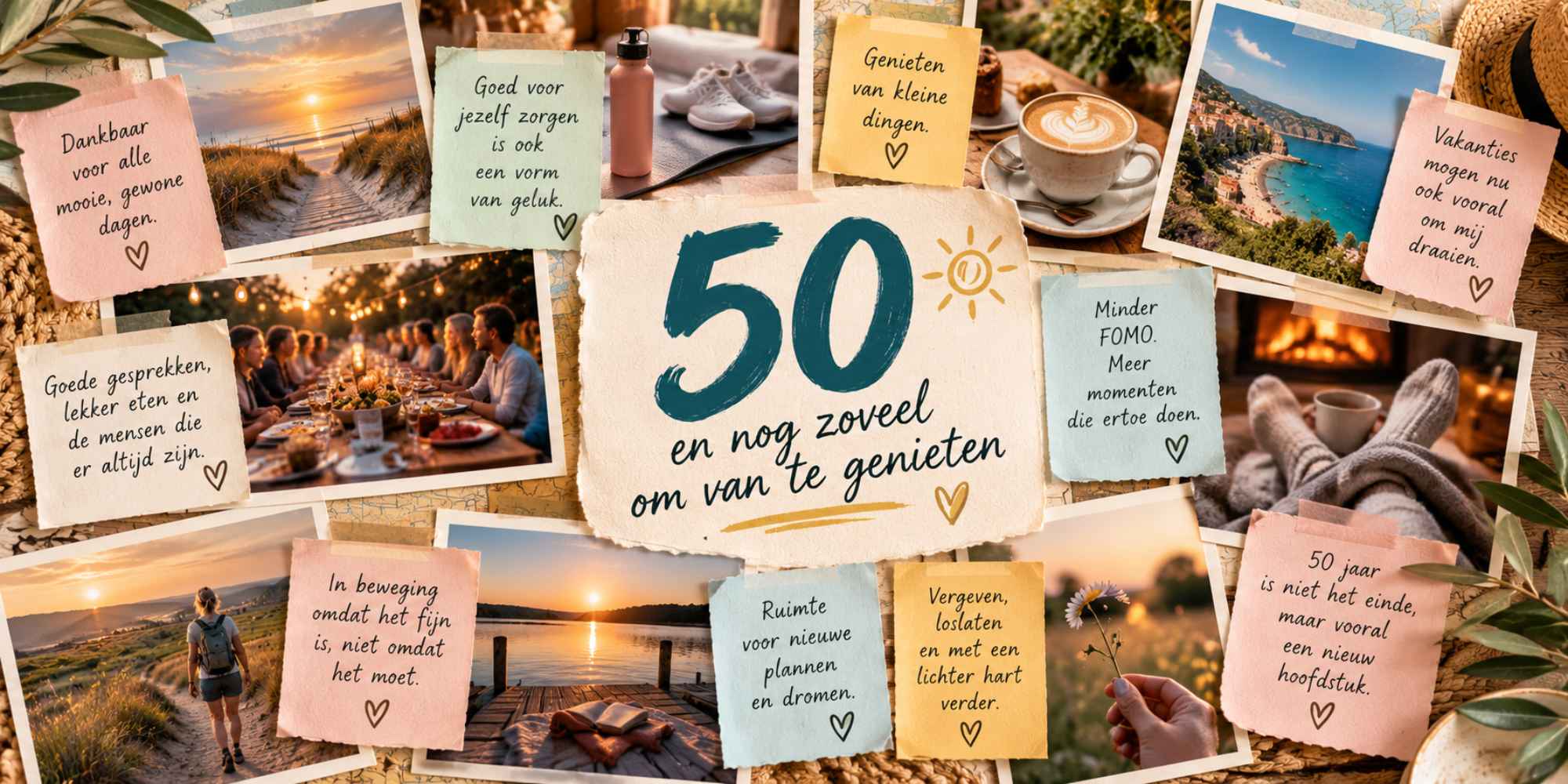 50 jaar en nog zoveel om van te genieten