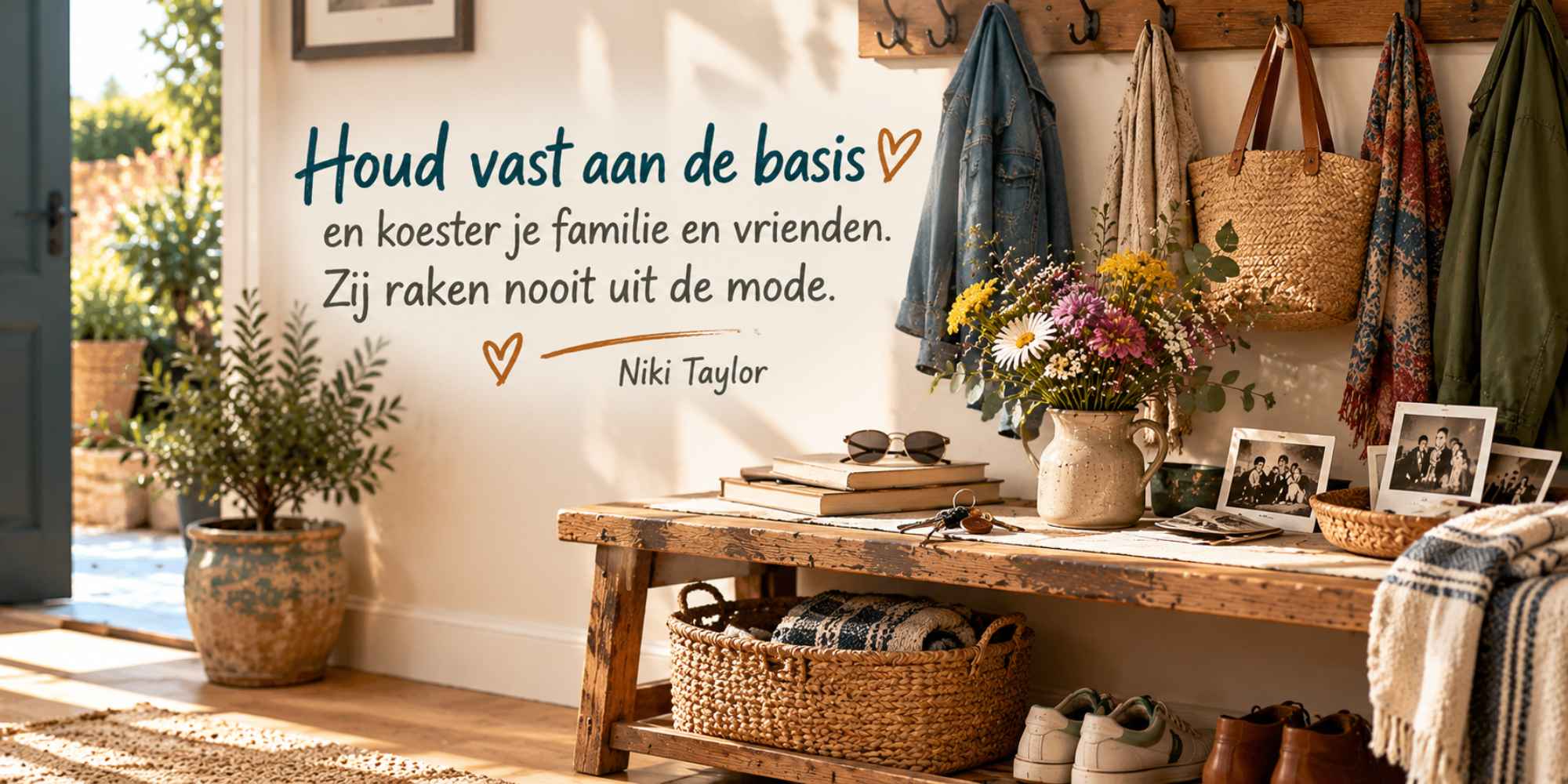 Quote van Niki Taylor over familie en vrienden