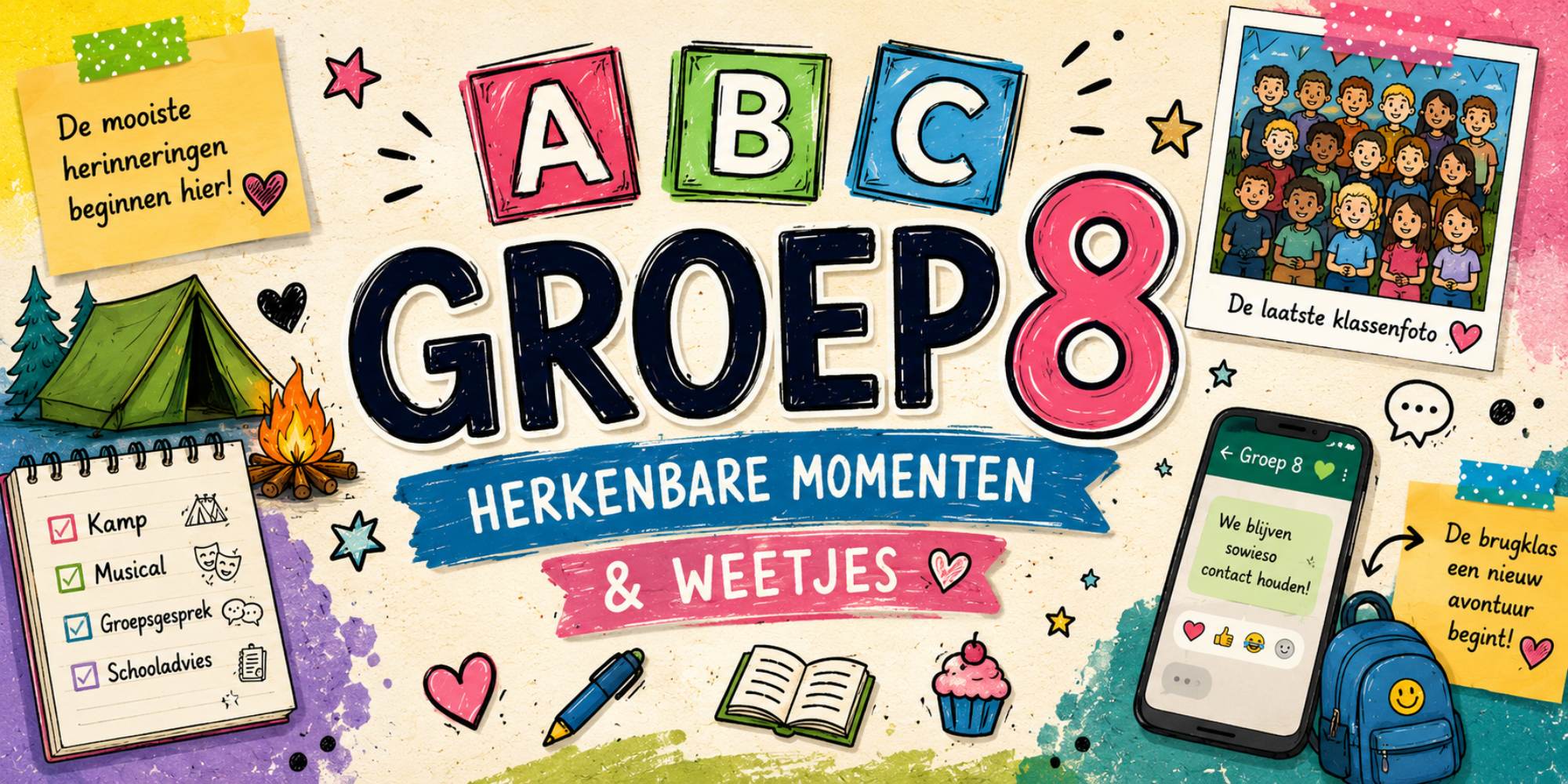 ABC'tje Groep 8 met afbeelding om te downloaden