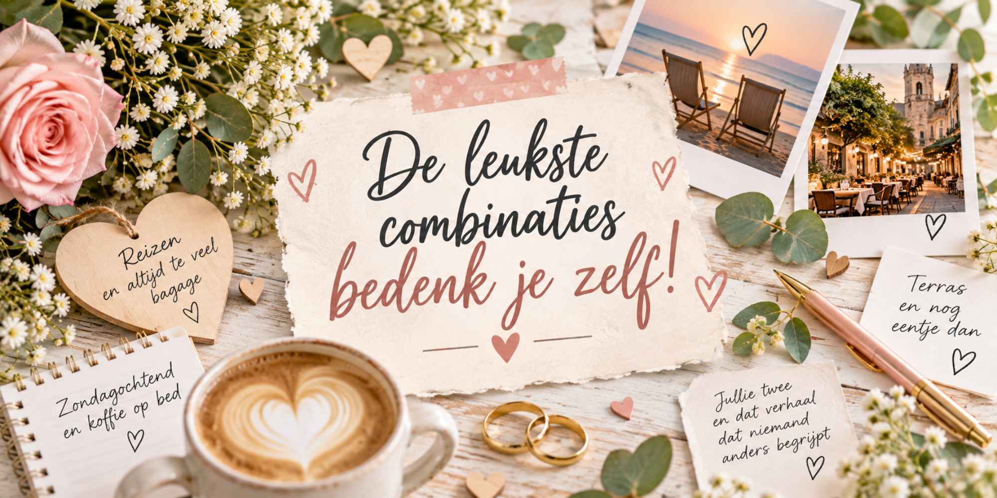 persoonlijke en grappige combinaties voor jullie passen bij elkaar als