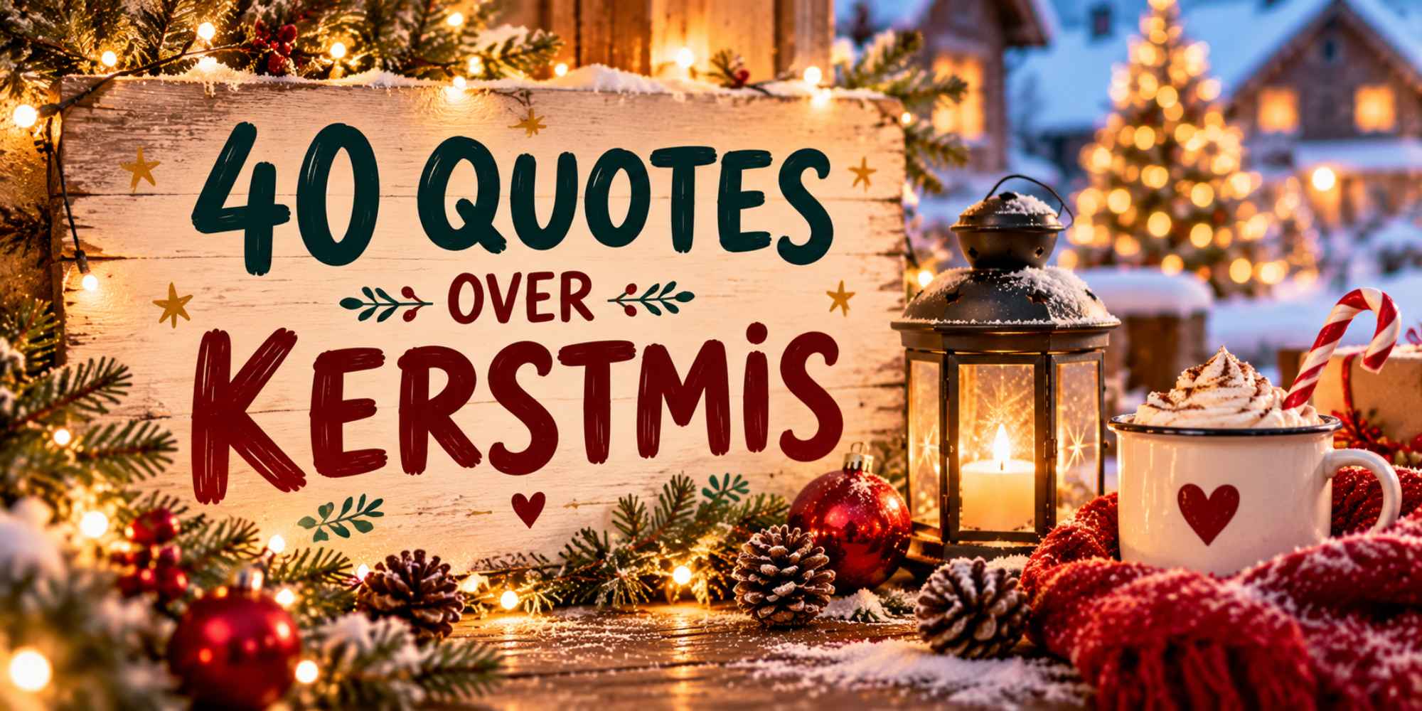 het ware kerstgevoel