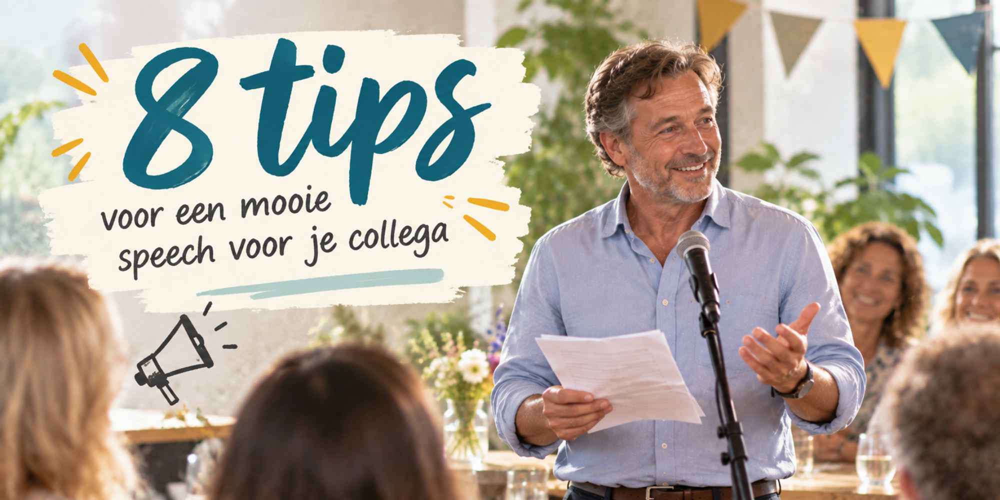 perfecte speech pensioen afscheid jubileum