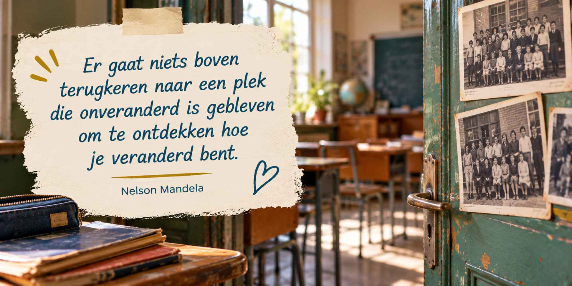 Nelson Mandela over terugkeren naar een vertrouwde plek en ontdekken hoe je zelf veranderd bent