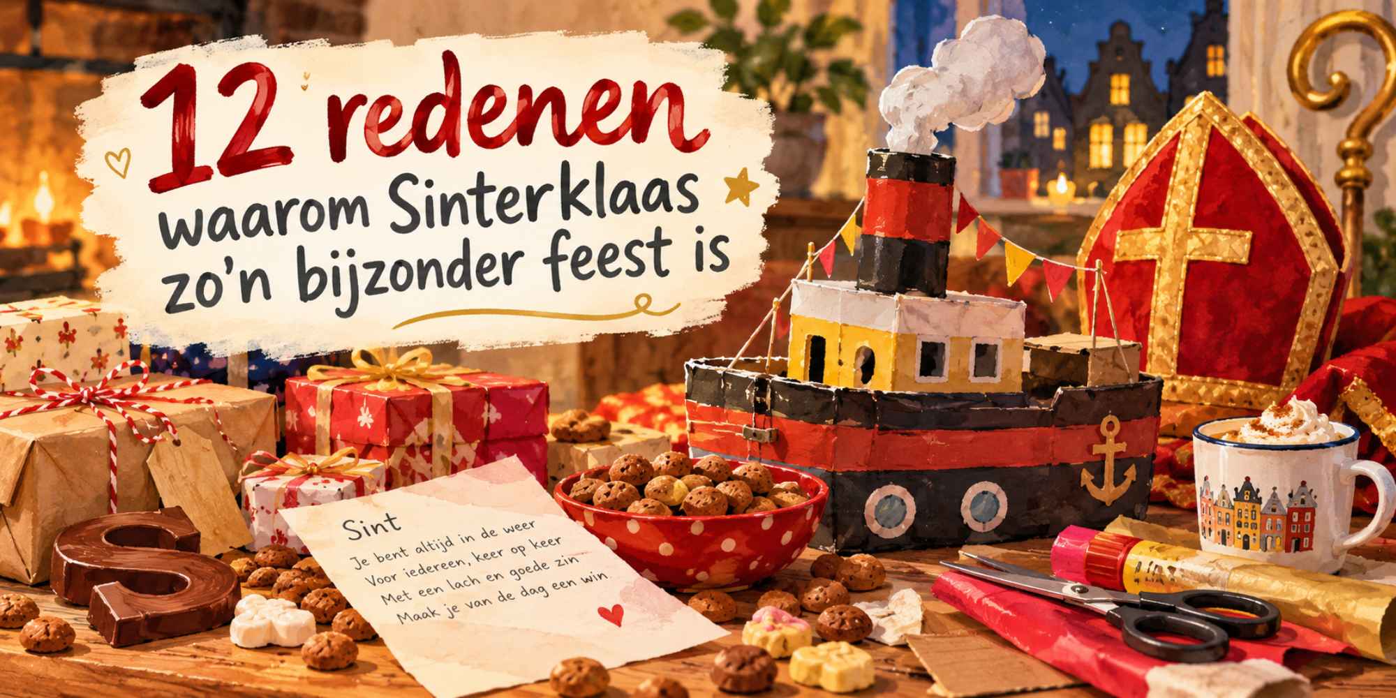 Het heerlijk avondje is gekomen