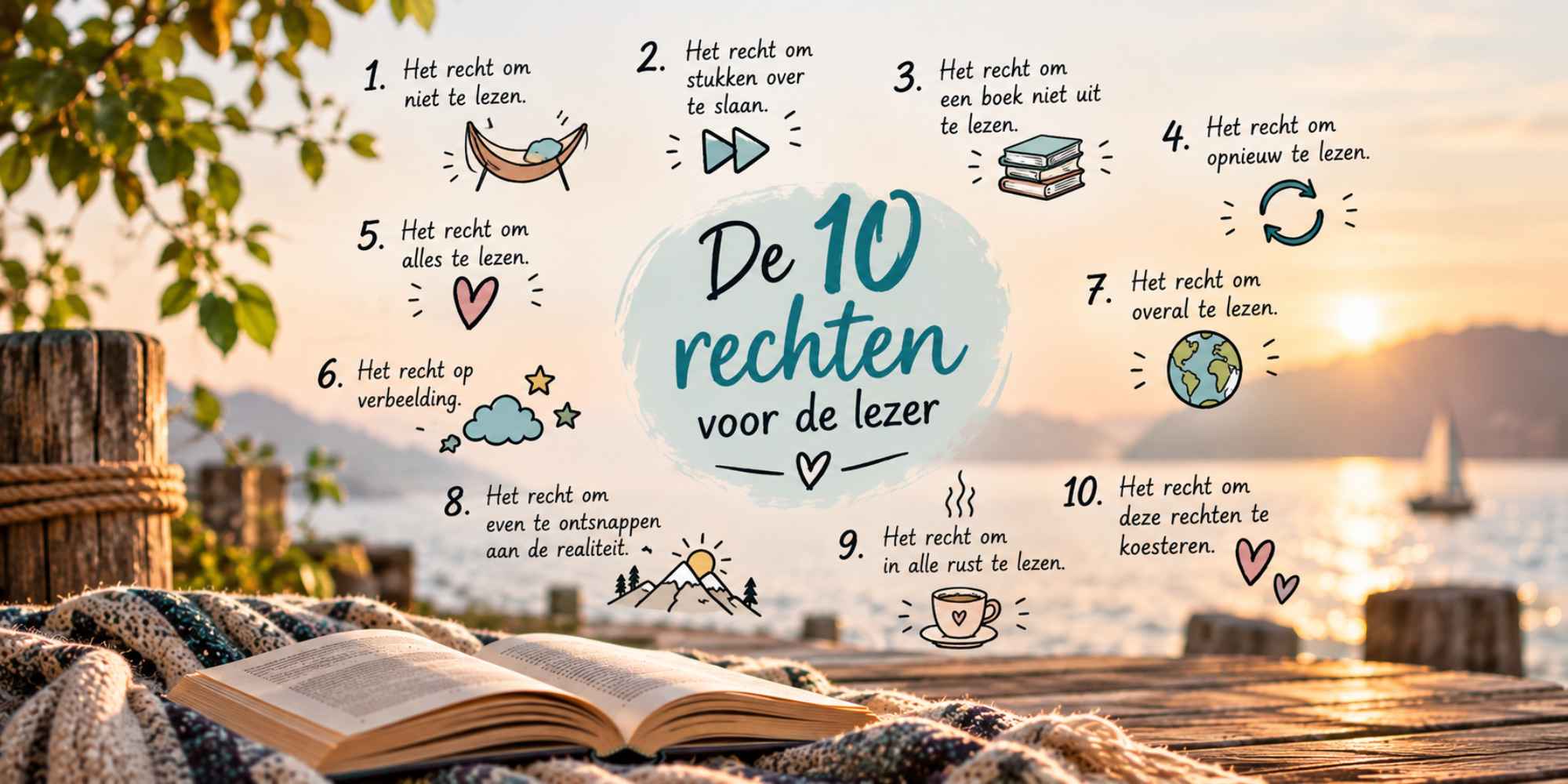 de 10 rechten van de lezer van Daniel Pennac