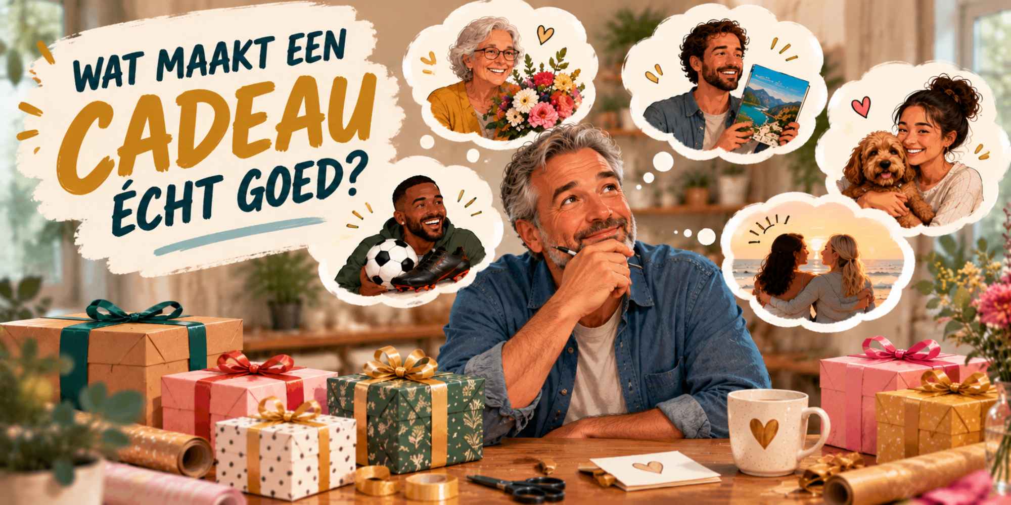 Je hebt goede cadeaus…en..sorry... hele slechte cadeaus