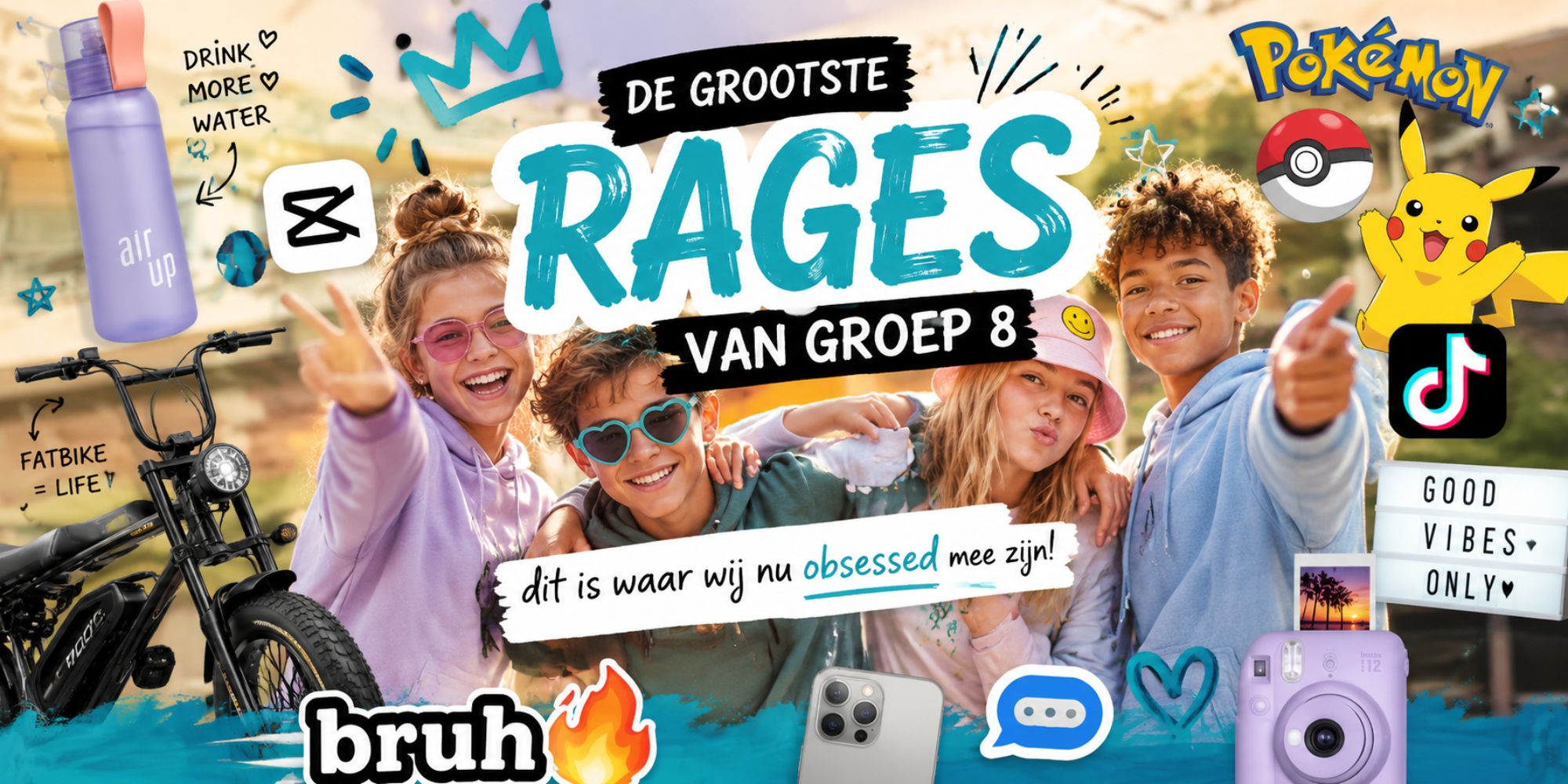 Rages hypes en woorden van groep 8