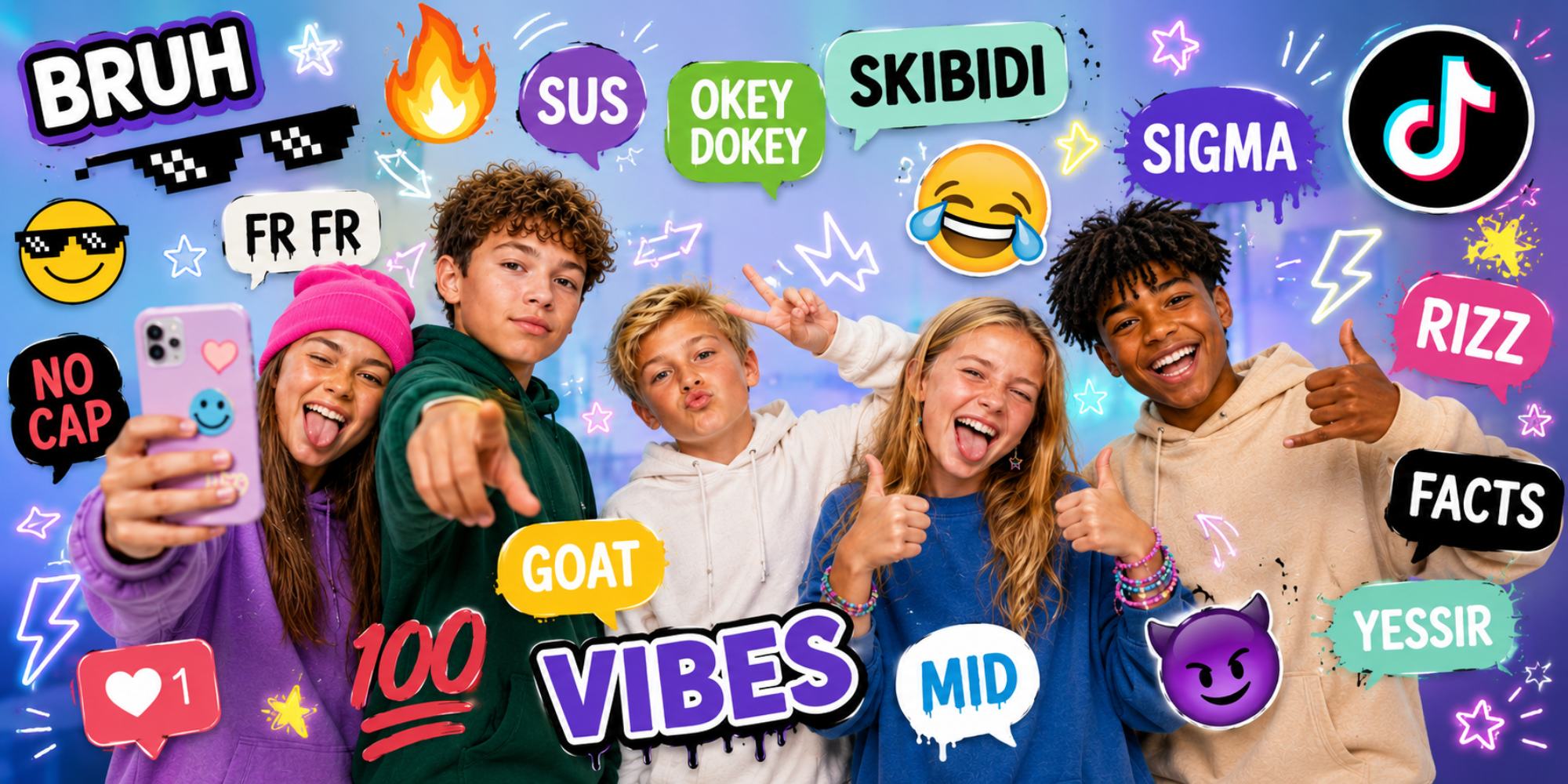 Populaire woorden en memes groep 8
