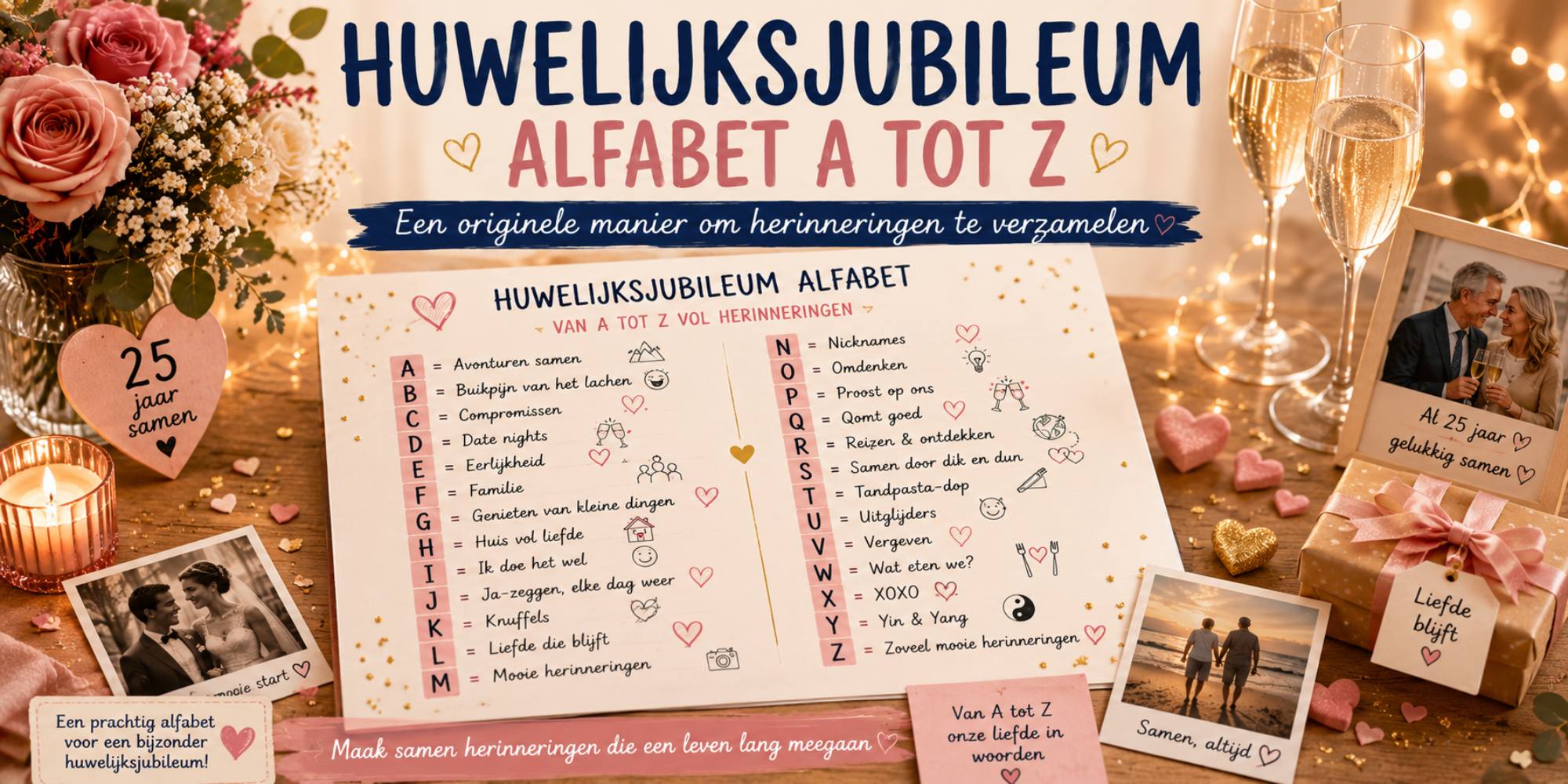 Jubileum Huwelijk ABC