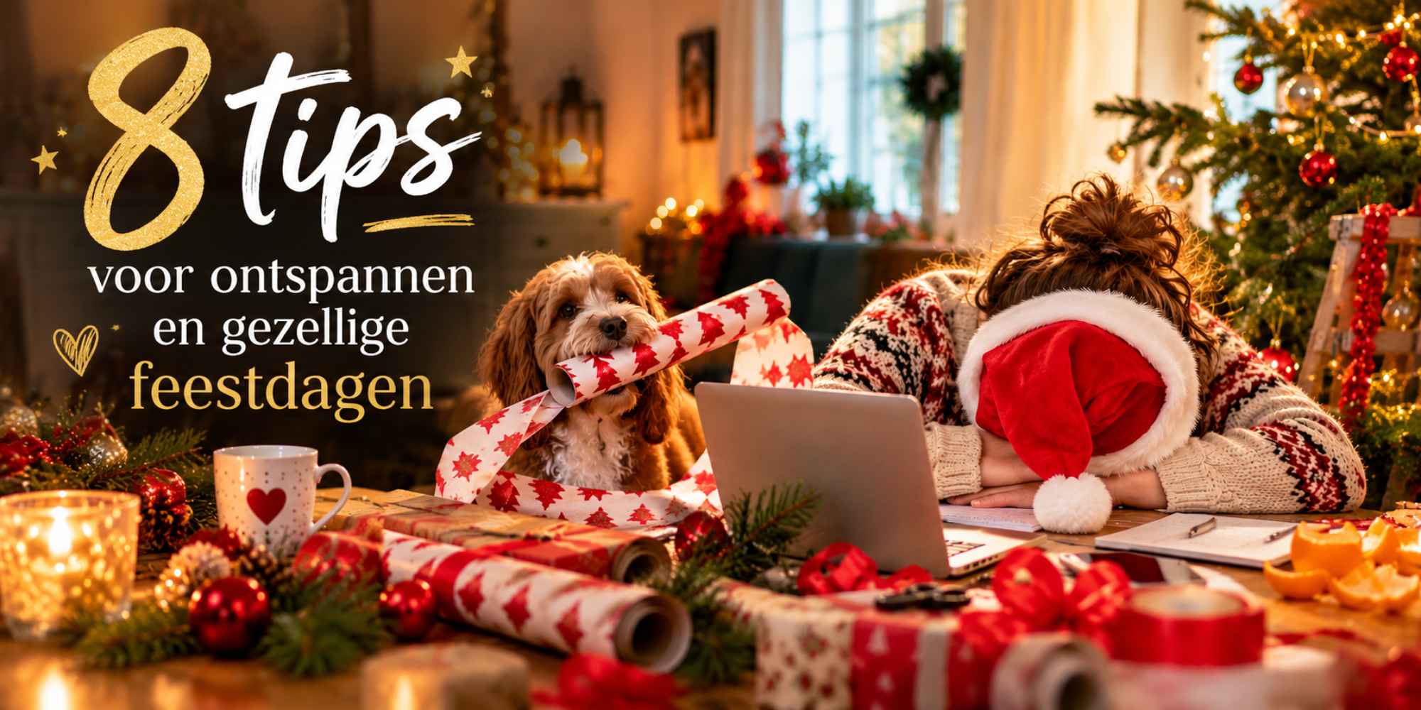 8 tips voor gezellige en ontspannen feestdagen