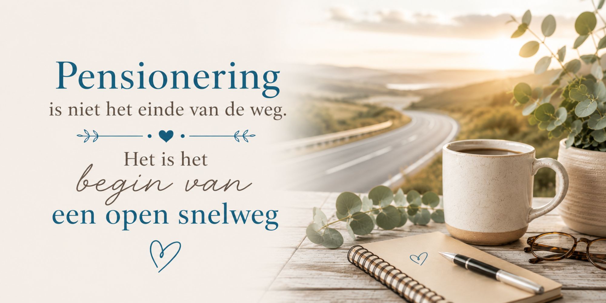pensionering is niet het einde van de weg quote pensioen collega