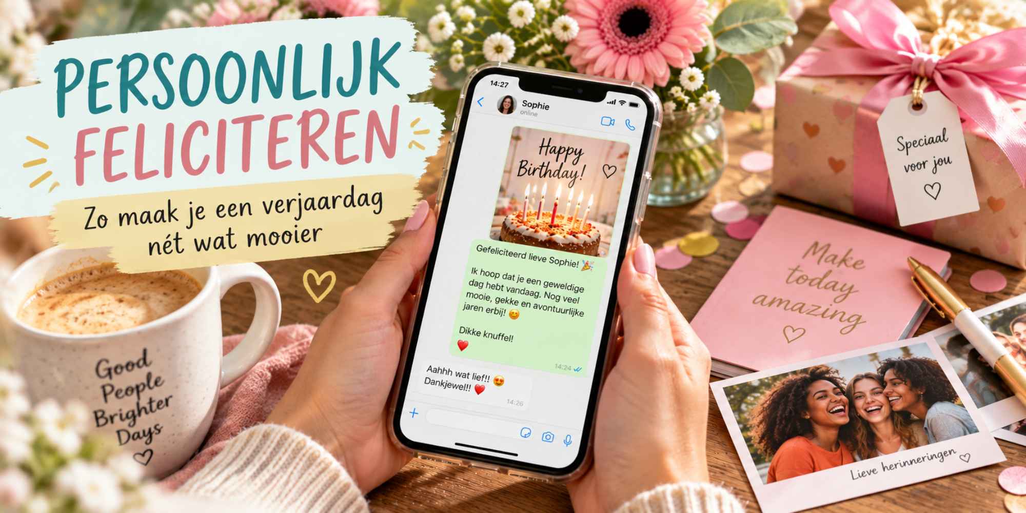 aandacht in plaats van liken