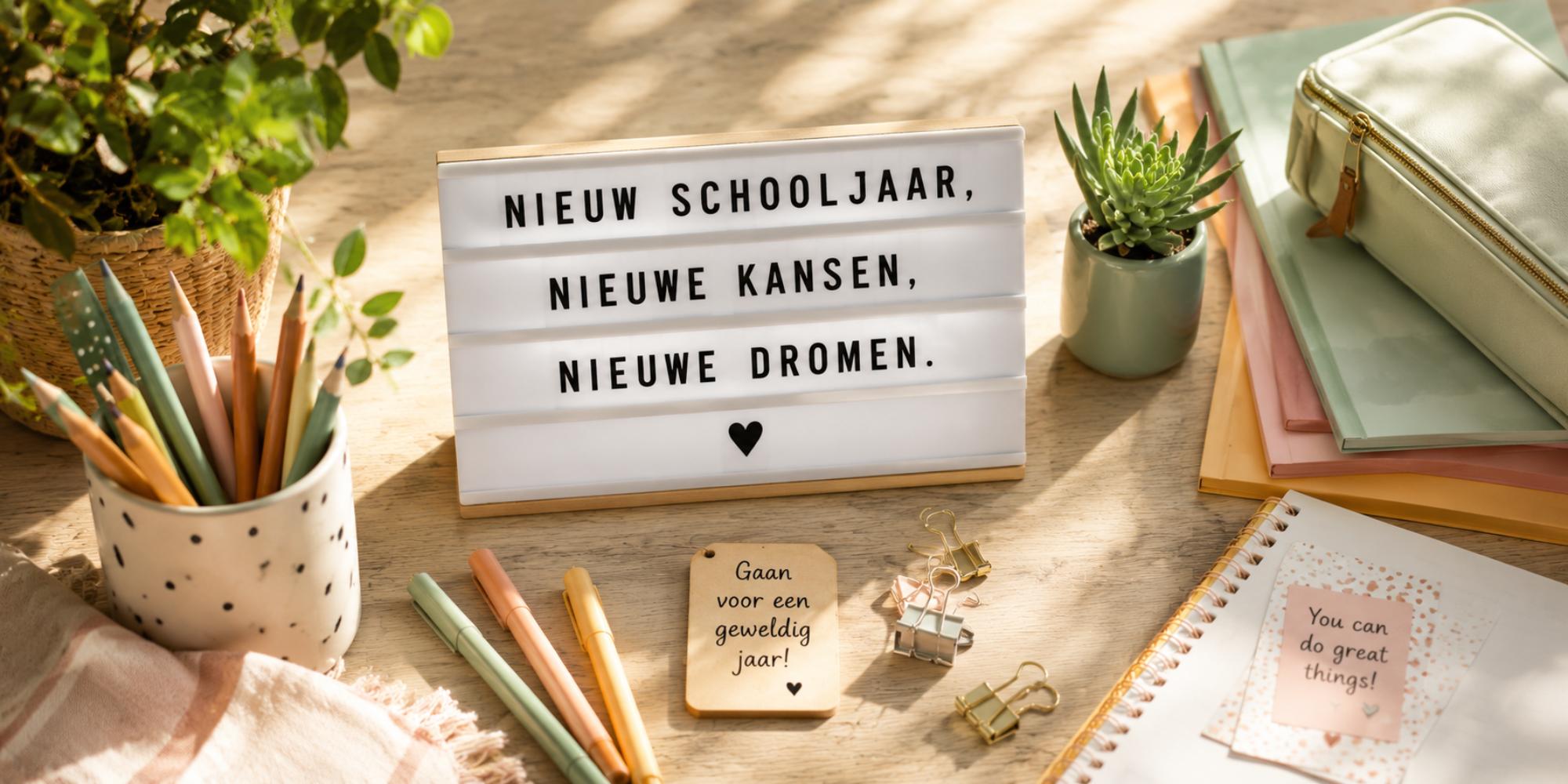 mooie quotes voor het nieuwe schooljaar