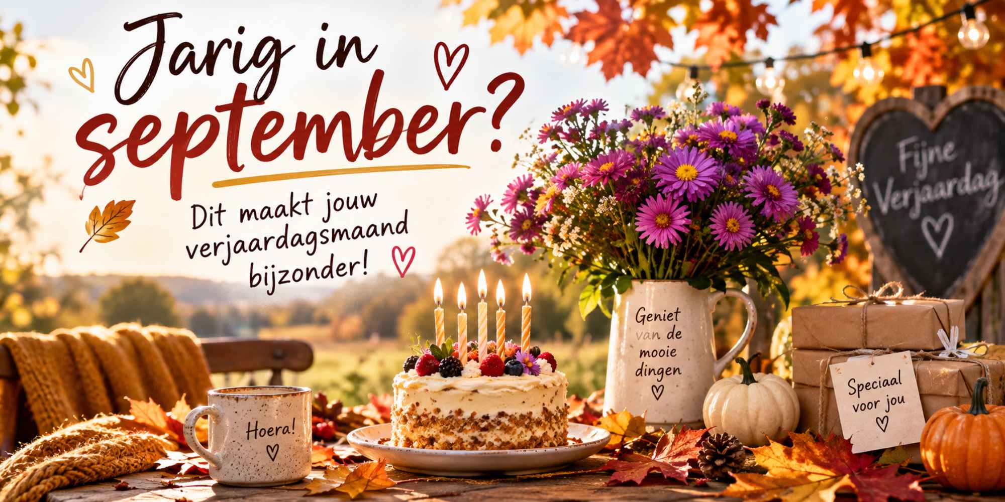 jarig in september populairste verjaardagsmaand Nederland