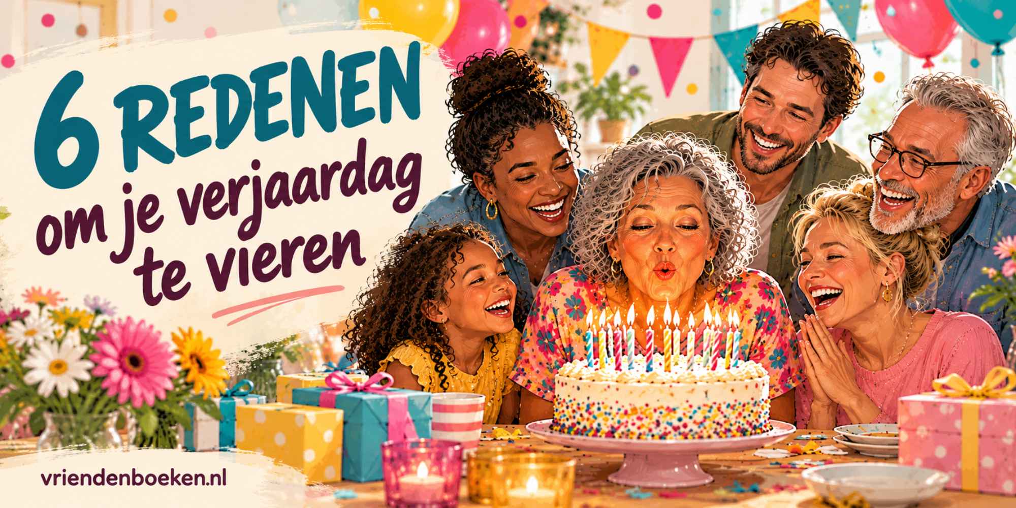 6 redenen om je verjaardag altijd te vieren, groots of klein