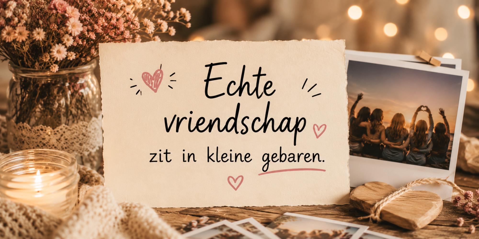 quote over echte vriendschap