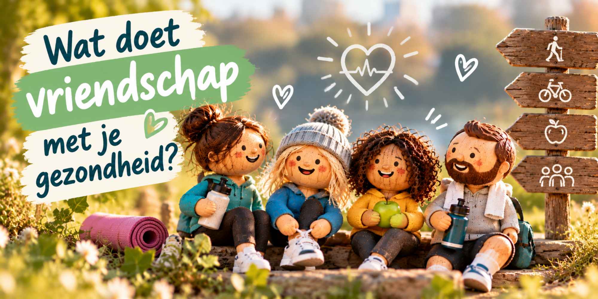 meet effect vrienden op je gezondheid