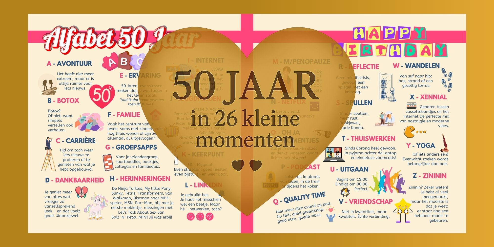 50 jaar Alfabet ABC'tje