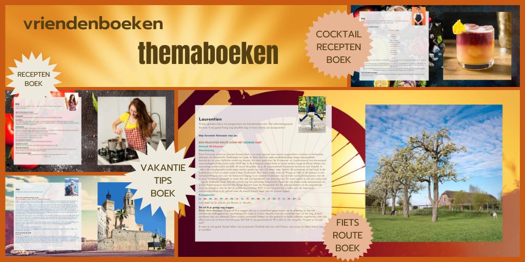 Kies een thema voor je vriendenboek