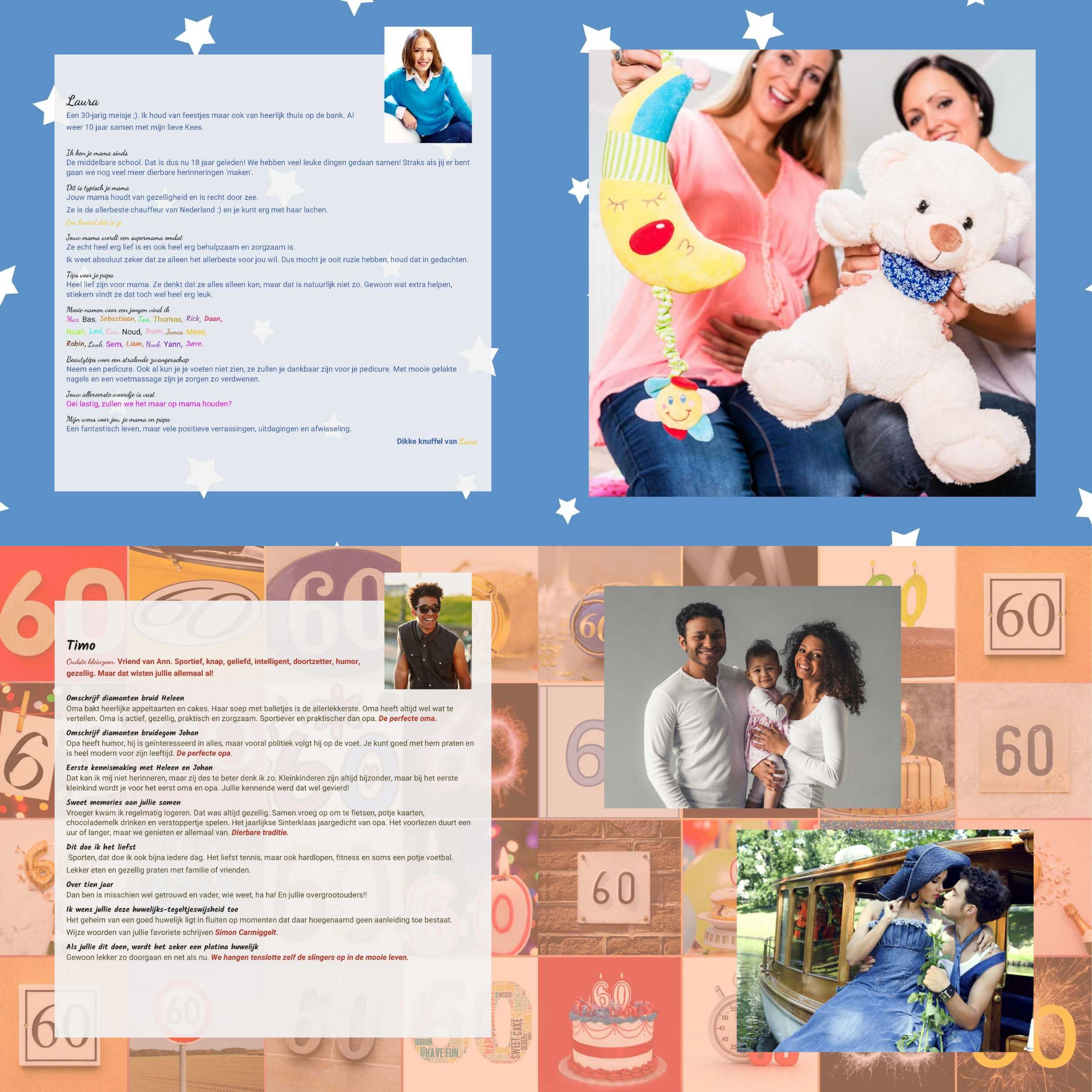 voorbeelden vriendenpaginas vriendenboek vriendenboekje babyshower verjaardag