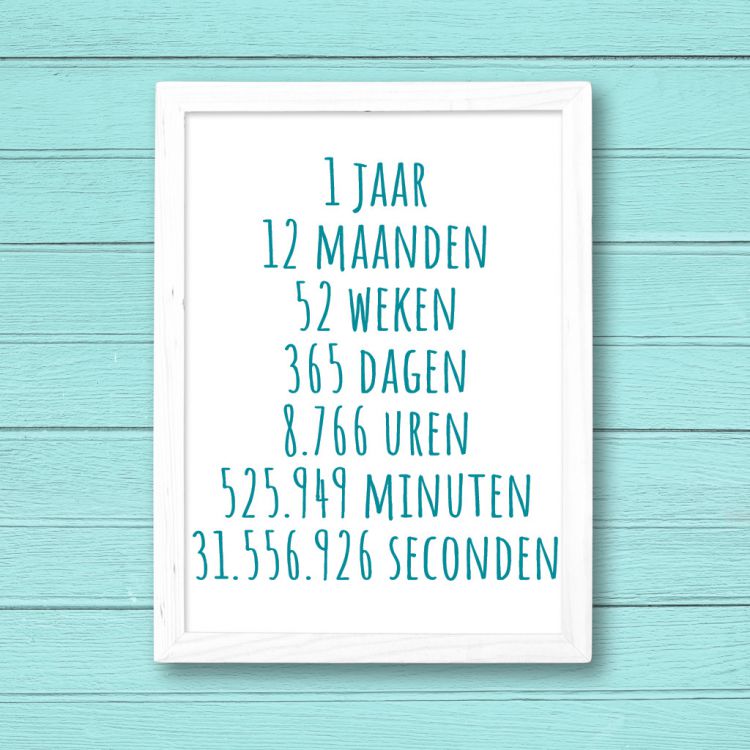 1 jaar