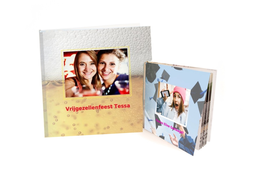 vriendenboeken formaat 20x20 cm en formaat 30x30 cm harde kaft