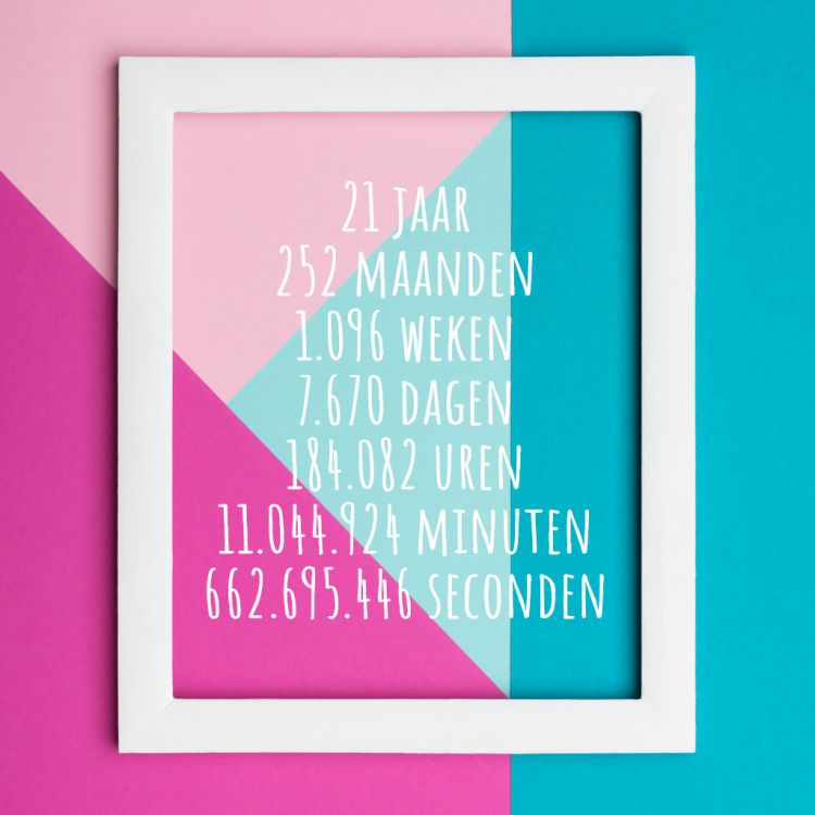 21 jaar