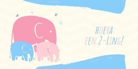 hoera een 2 ling