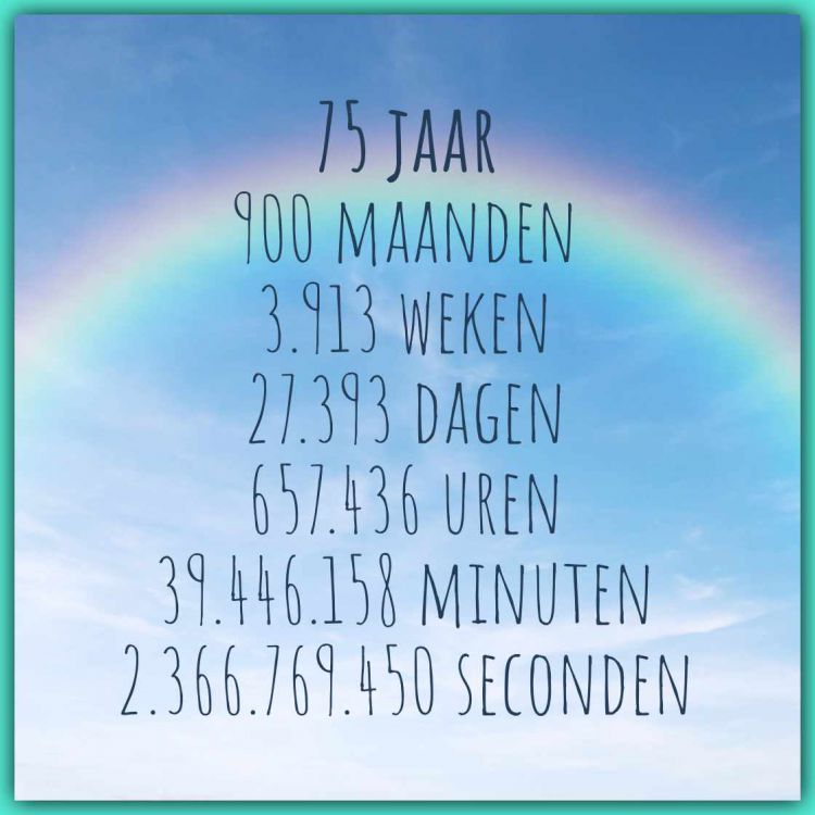 75 jaar