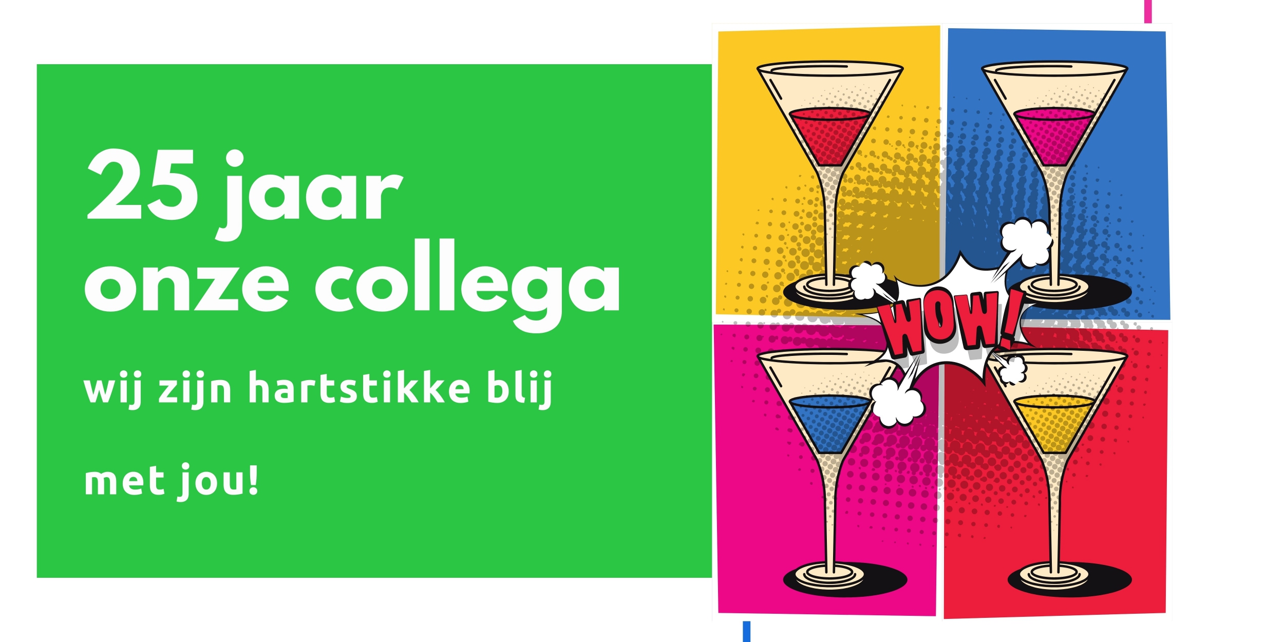 25 jaar collega