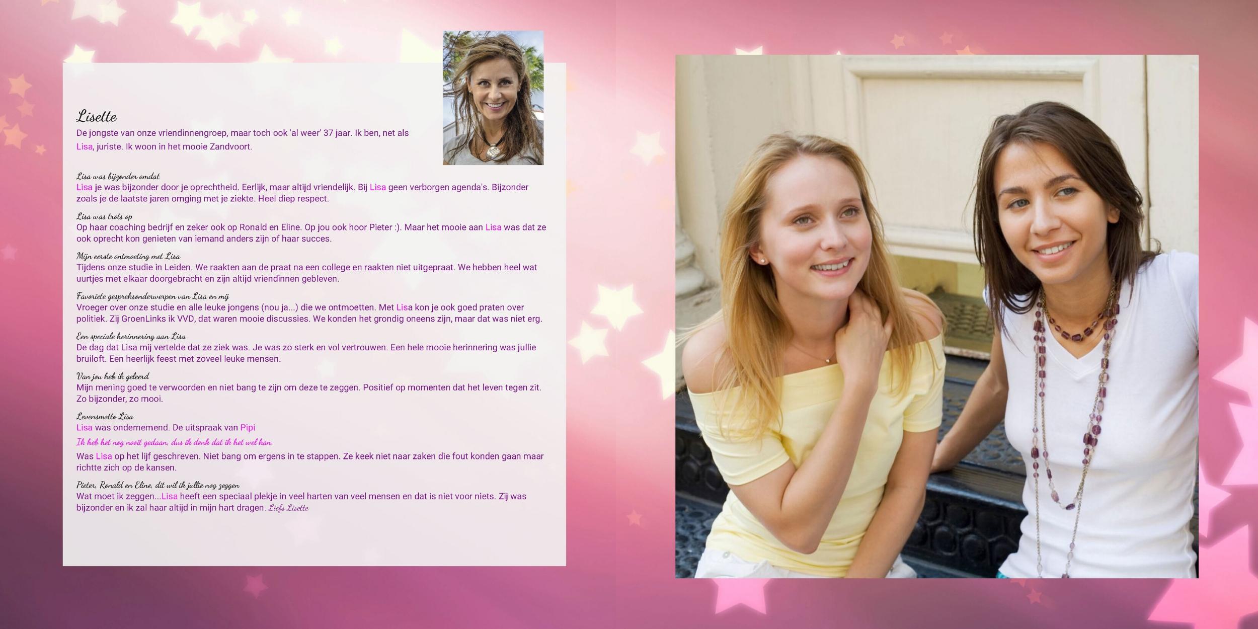 herinneringsboek overledene